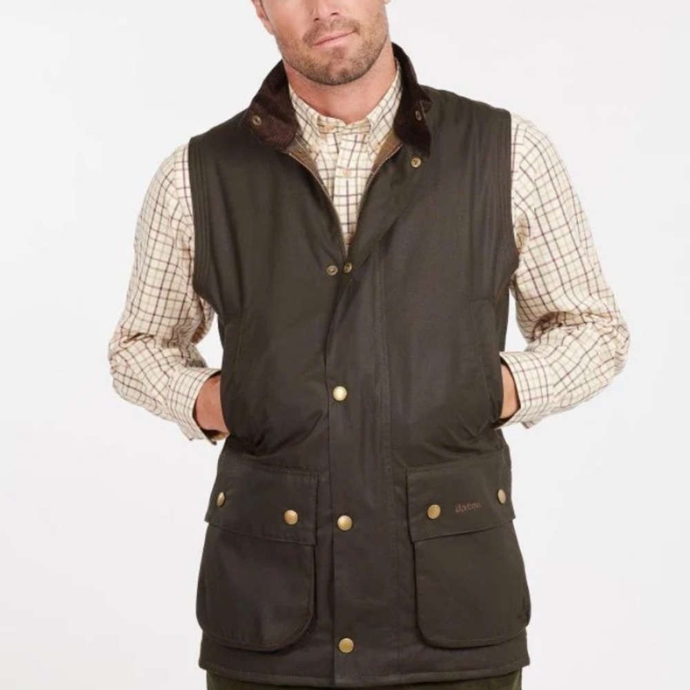 Barbour New Westmorland Wax Gilet $295